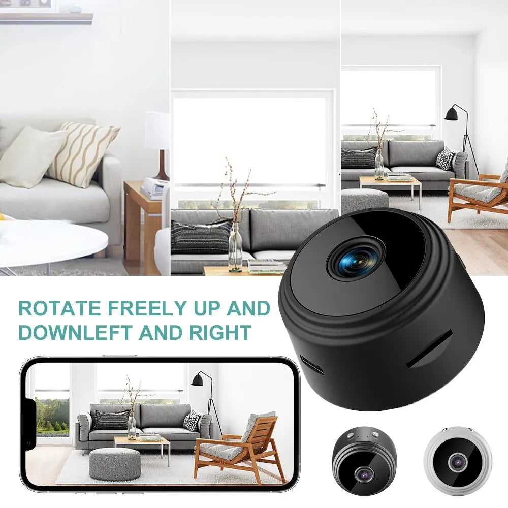 Born Royalty DOGGY Mini Wifi A9 Camera 1080P HD Wireless Monitoring 